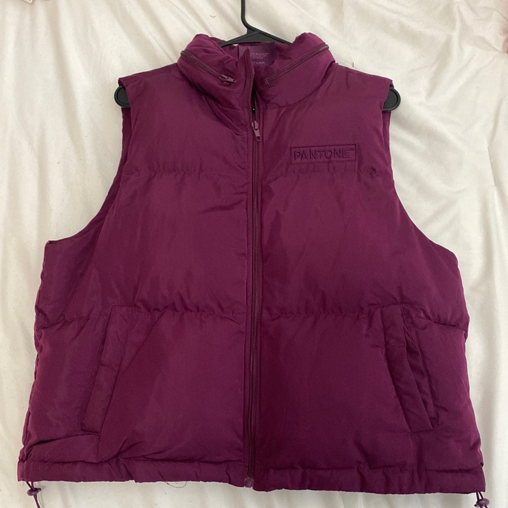 Purple Puffer Vest